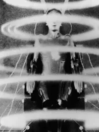 A robot in Metropolis