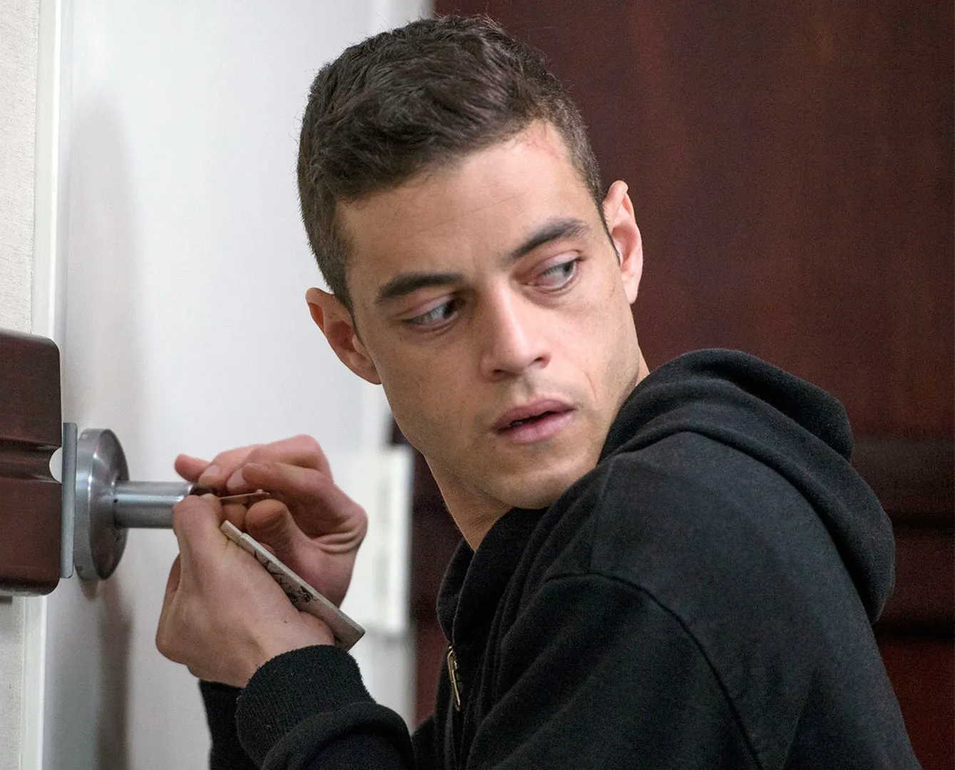 Rami Malek in Mr. Robot
