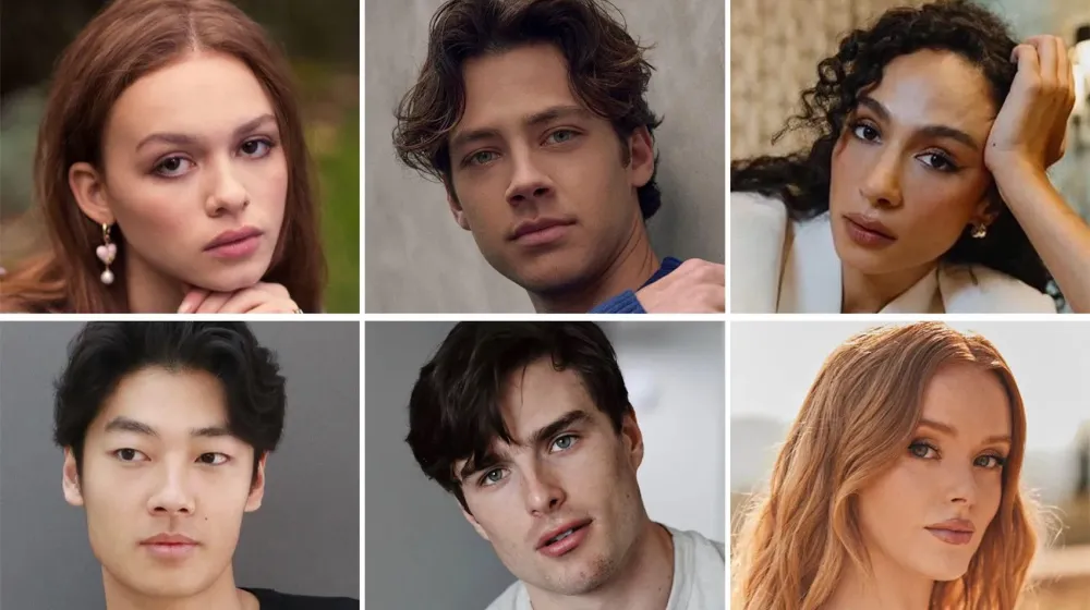 'Every Year After' Cast Members Sadie Soverall, Matt Cornett, Aurora Perrineau, Abigail Cowen, Michael Bradway and Joseph Chiu