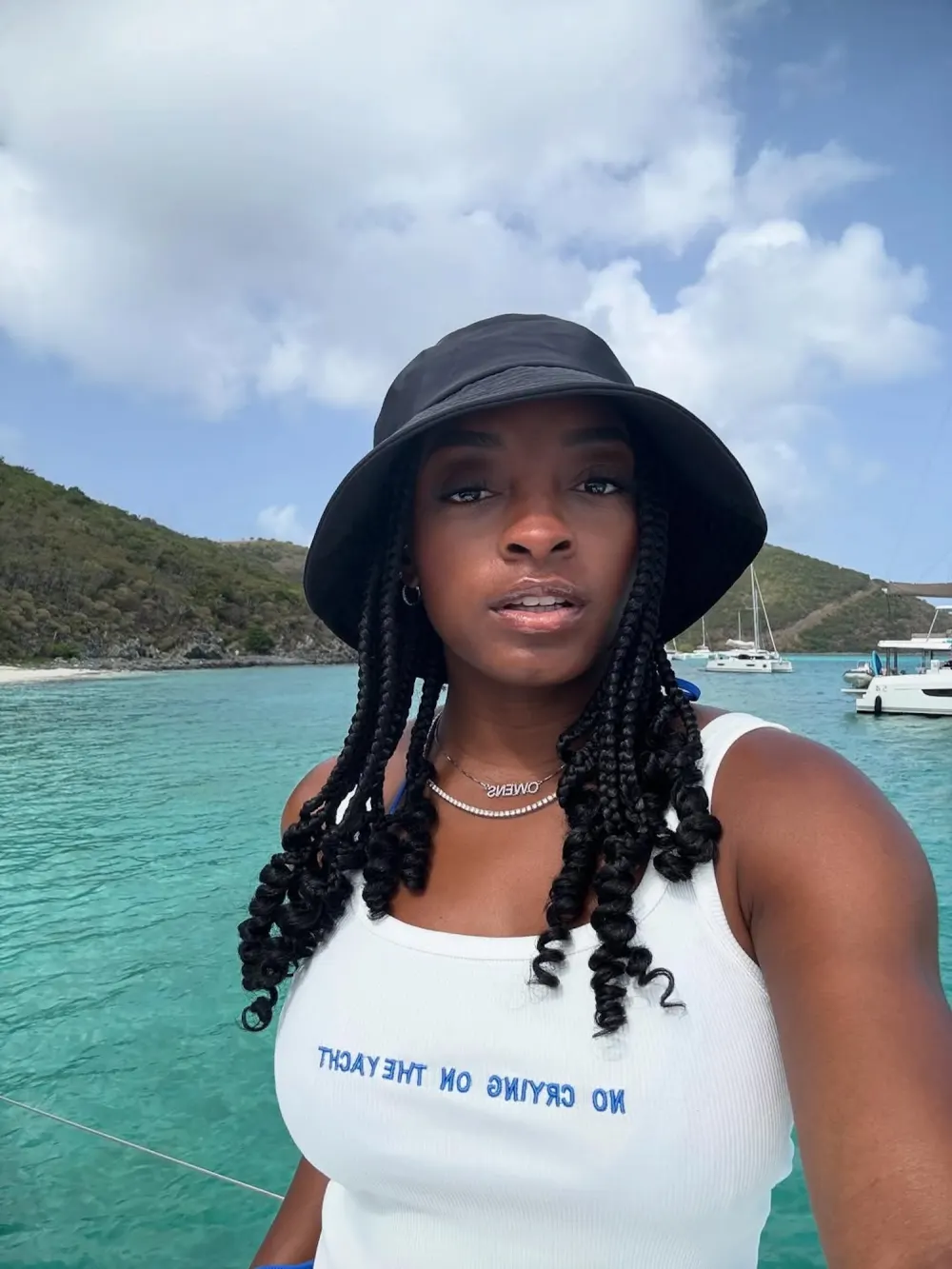 Simone Biles Gets Cheeky in a Sexy Thong Bikini &mdash; and Jonathan Owens Approves