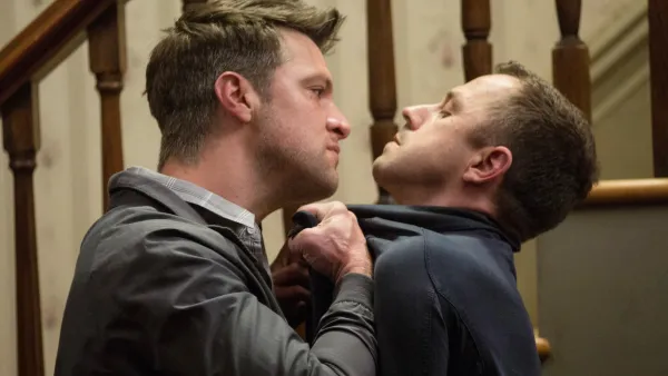 Shane McRae and Giovanni Ribisi in Sneaky Pete