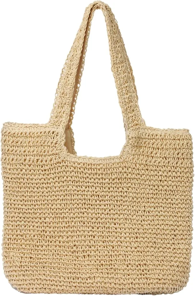straw beach bag