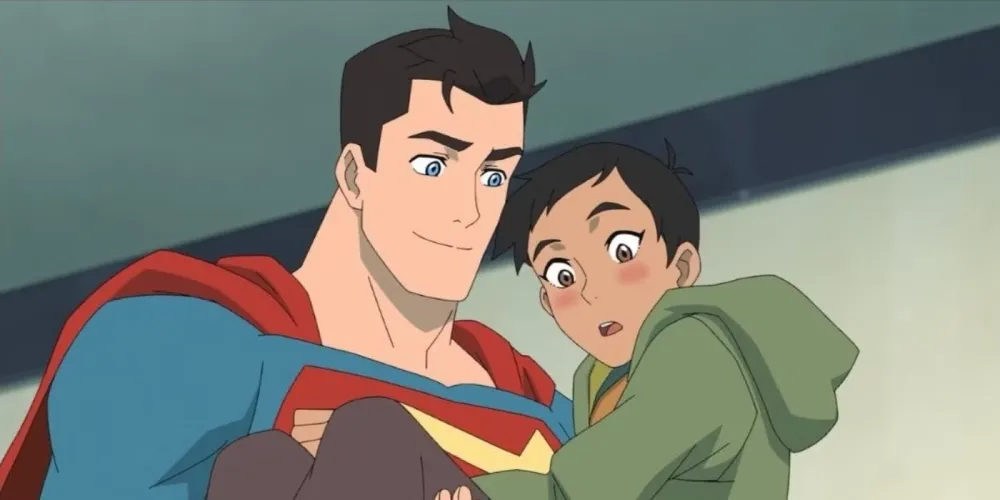 A still from My Adventures with Superman