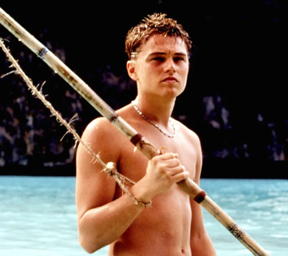 Leonardo DiCaprio in The Beach