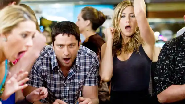 Gerard Butler and Jennifer Aniston in THe Bounty Hunter