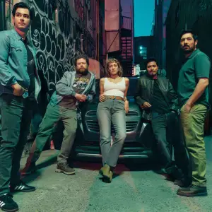 The cast of The Gringo Hunters