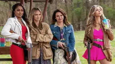 The cast of The Hunting Wives