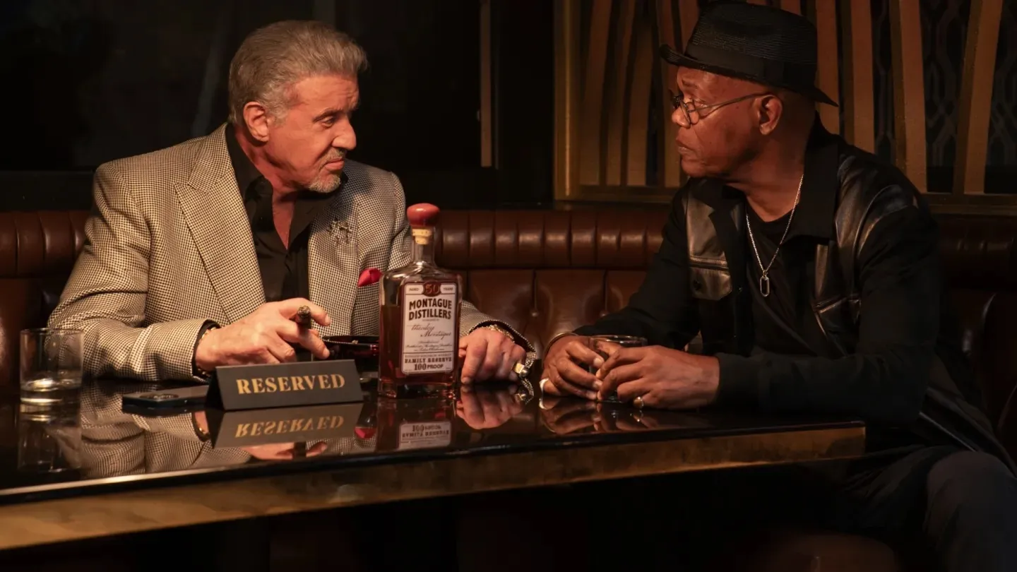 Sylvester Stallone and Samuel L. Jackson in Tulsa King