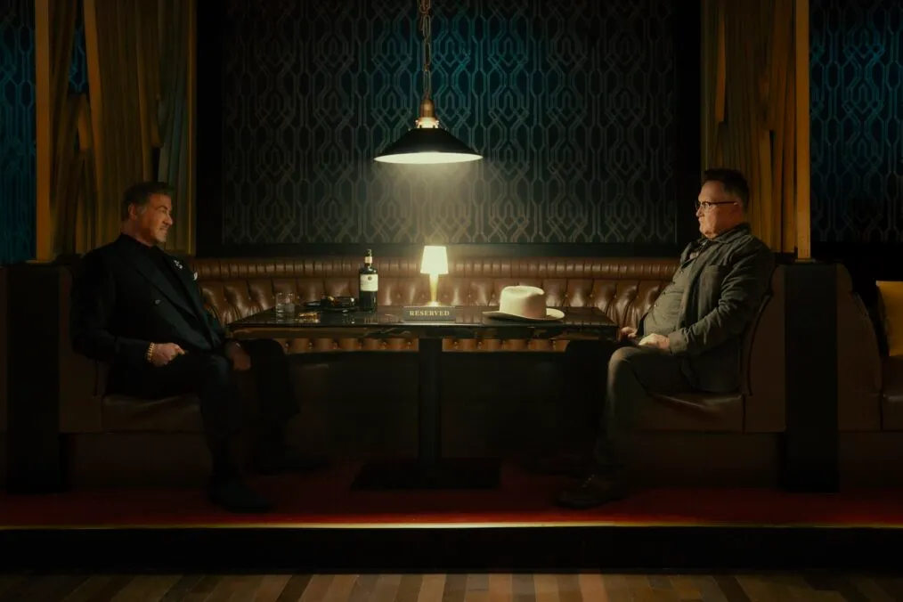 Sylvester Stallone and Robert Patrick in Tulsa King