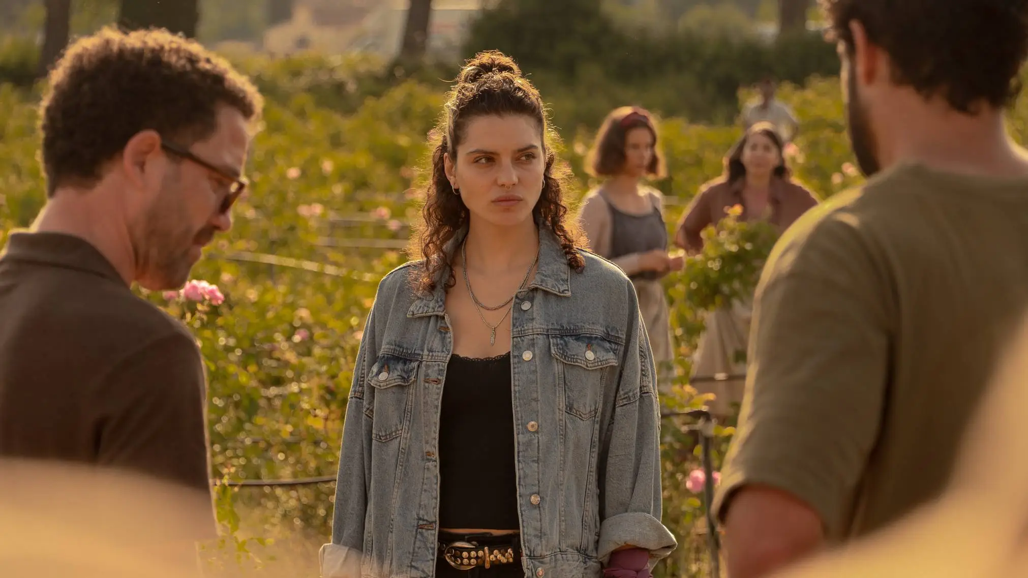 Guillame Gouix and Ava Baya in Under a Dark Sun