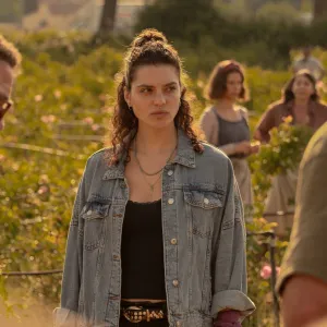 Guillame Gouix and Ava Baya in Under a Dark Sun