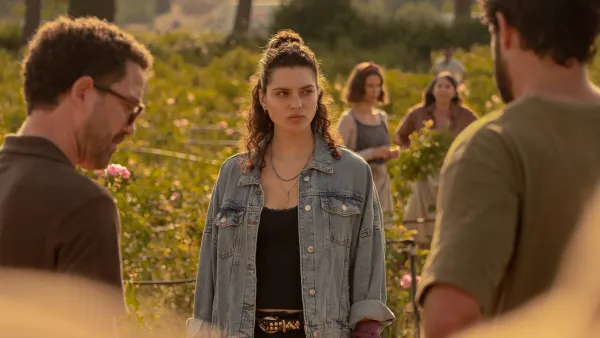 Guillame Gouix and Ava Baya in Under a Dark Sun