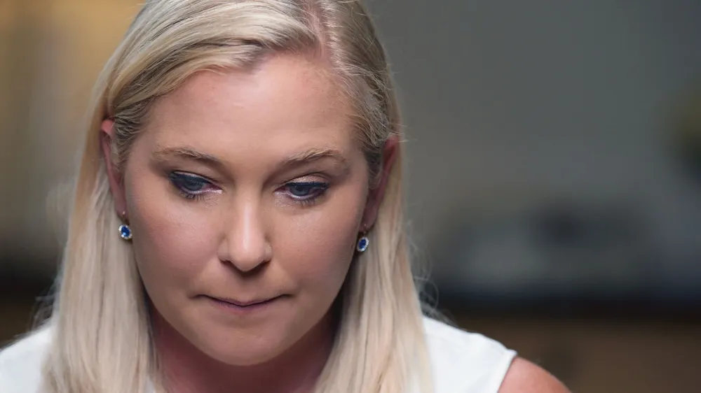 Virginia Giuffre is interviewed in Jeffrey Epstein: Filthy Rich
