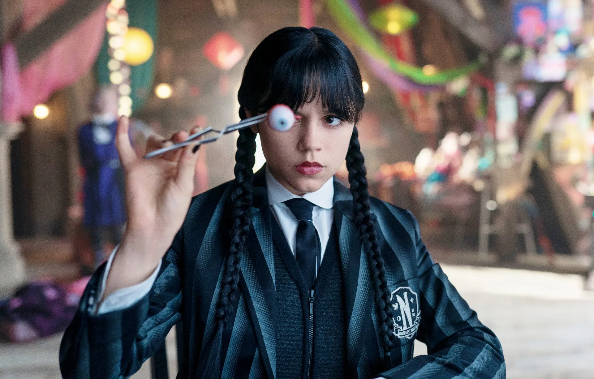 Jenna Ortega in Wednesday season 2