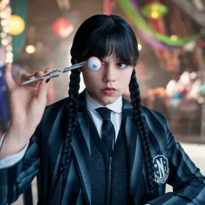 Jenna Ortega in Wednesday season 2