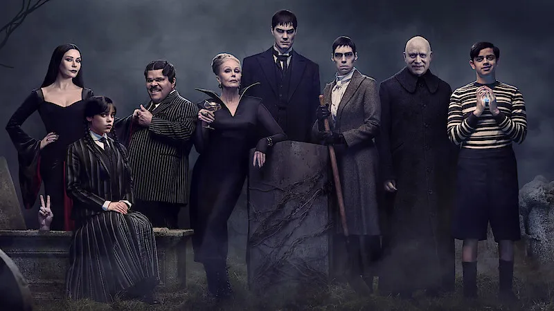 The cast of Wednesday