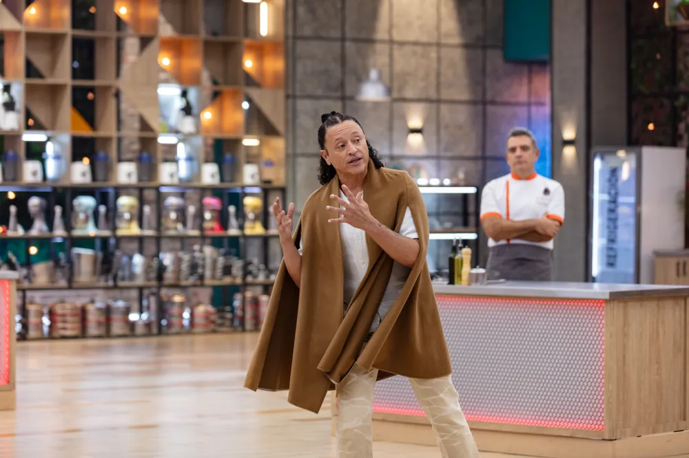 Elvis Crespo en su salida de 'Top Chef VIP 4'.