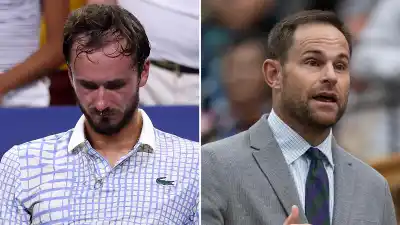Andy Roddick Reacts to Daniil Medvedevs US Open Meltdown I Like Seeing People Lose It