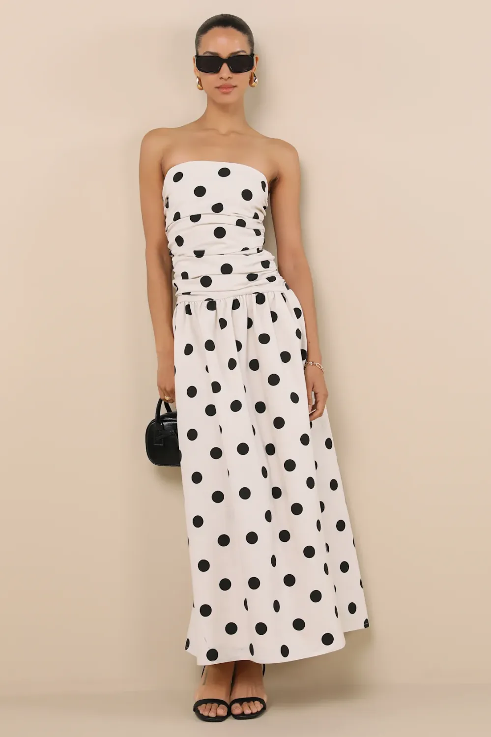 polka dot dress
