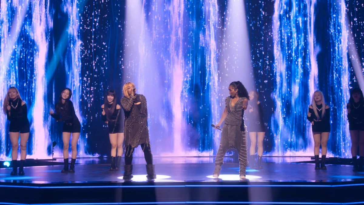 J Balvin TLC ATEEZ and more Producers of Apple TVs KPOPPED on Breaking Musical Boundaries