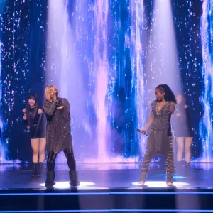 J Balvin TLC ATEEZ and more Producers of Apple TVs KPOPPED on Breaking Musical Boundaries