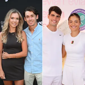 All the Red Hot Couples and Rumored Romances of the 2025 US Open Alex de Minaur Katie Boulter Carlos Alcaraz Emma Raducanu 2096338013 2221597200