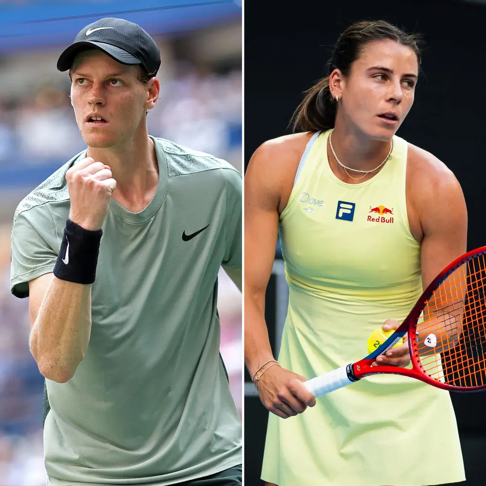 All the Red Hot Couples and Rumored Romances of the 2025 US Open Jannik Sinner and Emma Navarro 2168879807 2194312666