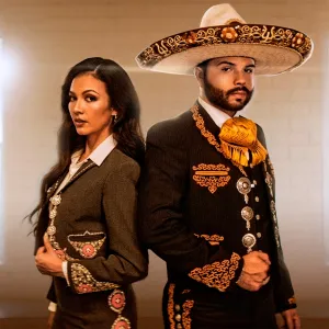 Lupita Infante y Leonardo Aguilar