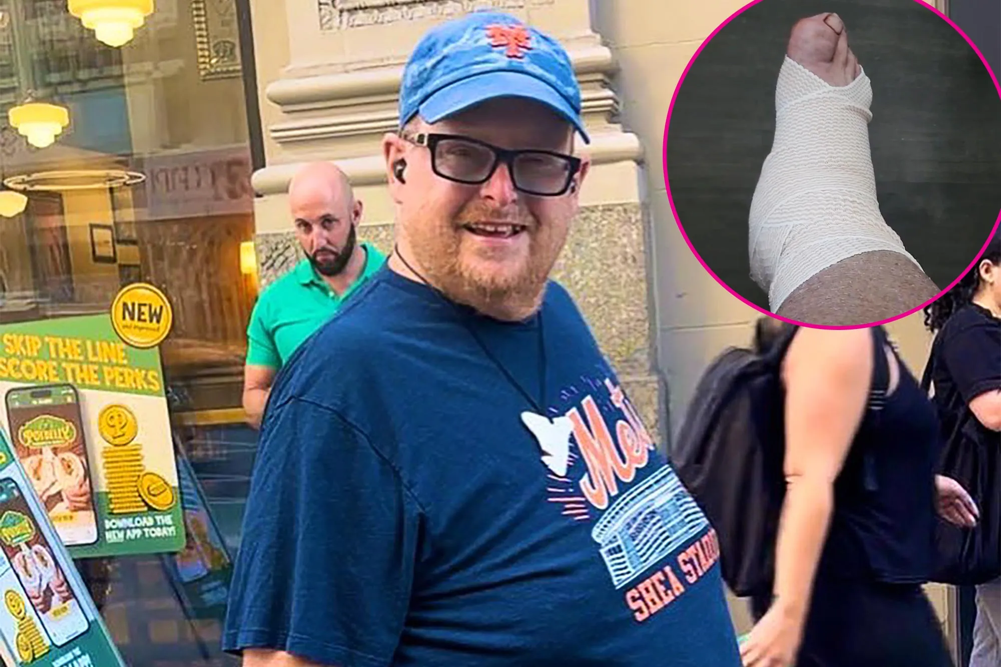 Barstool s Frank the Tank Hospitalized After His Foot Started Shooting Blood 002