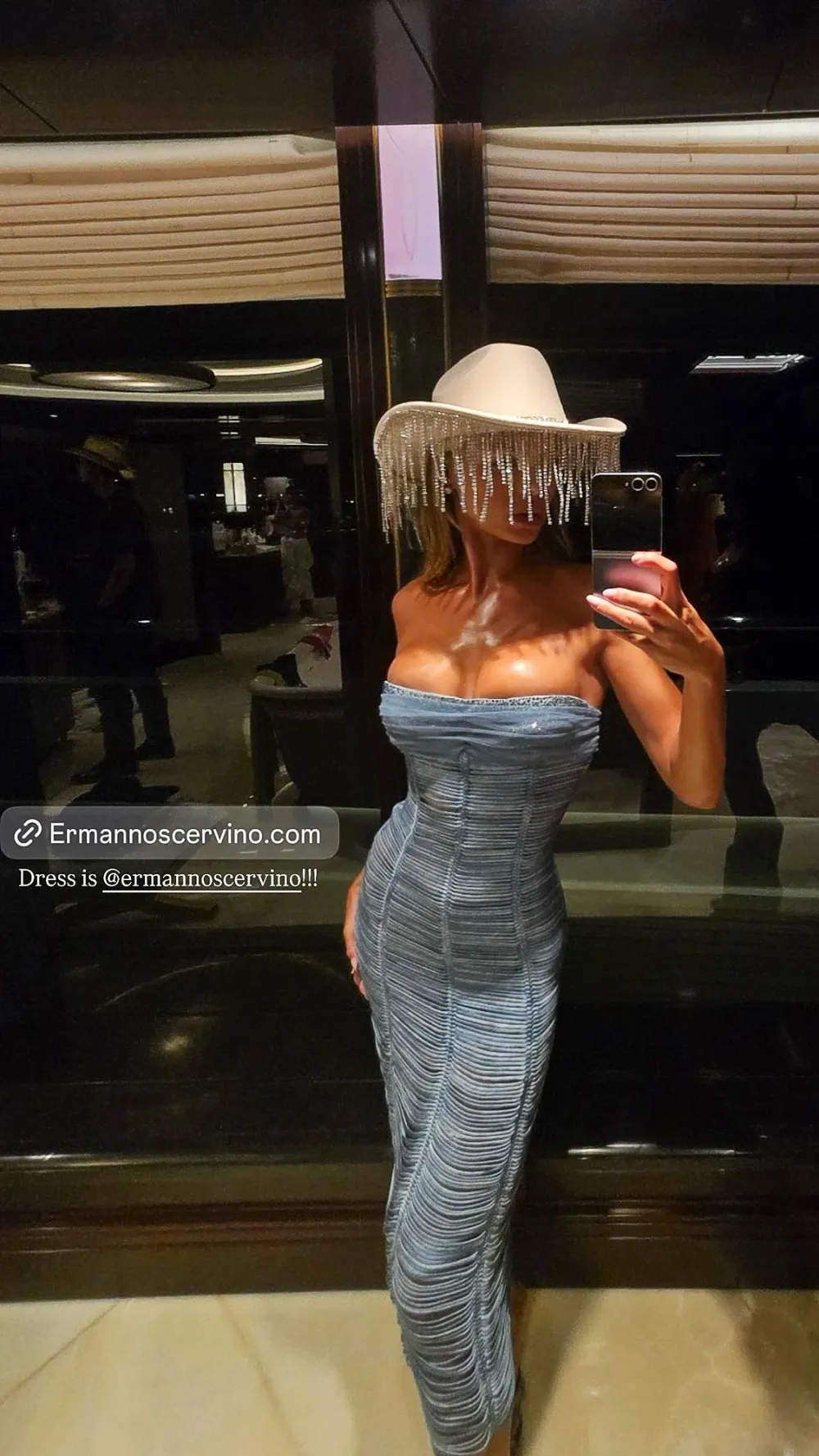 Brooks Nader Heats Up Italy With Topless Moment and Rhinestone Cowgirl Look- From Bare to Bedazzled 001