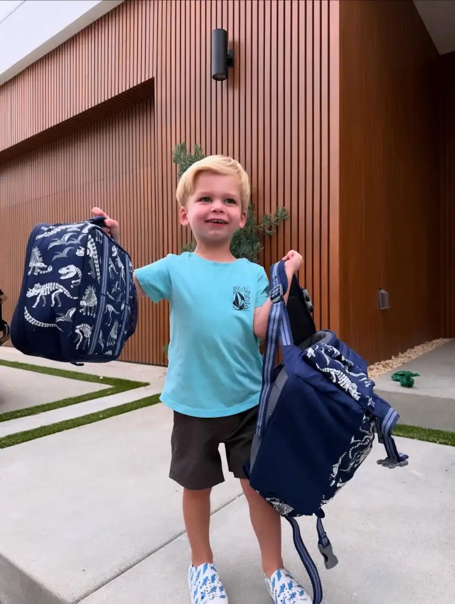 Celebrity Parents Share Back to School Photos 2025 Heather Rae El Moussa