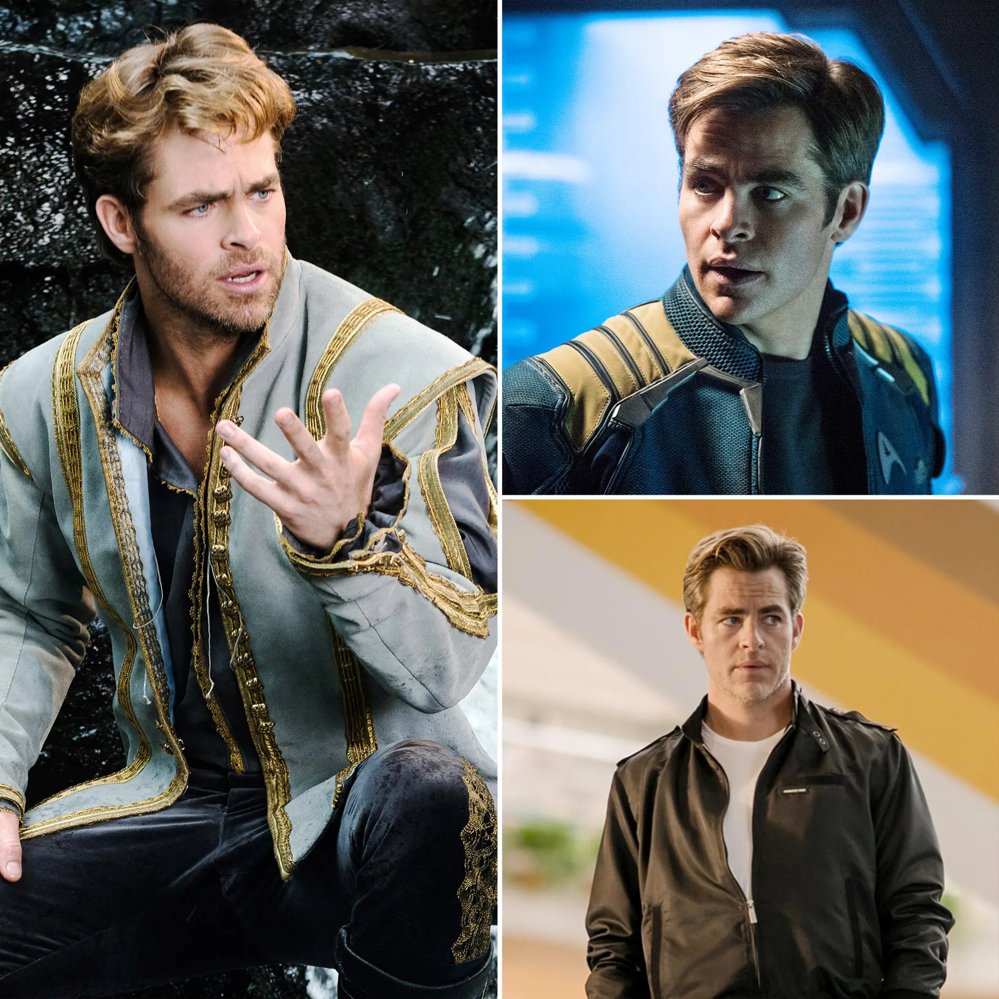 Chris Pine s Hottest Roles Ranked Split Template Updated