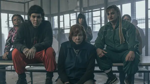 Ana Devin, Cecilia Rossetto y Alejandra Oliveras, actrices de 'En el barro'.