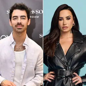 Exes Joe Jonas and Demi Lovato Reunite on Stage at Jonas Brothers Concert