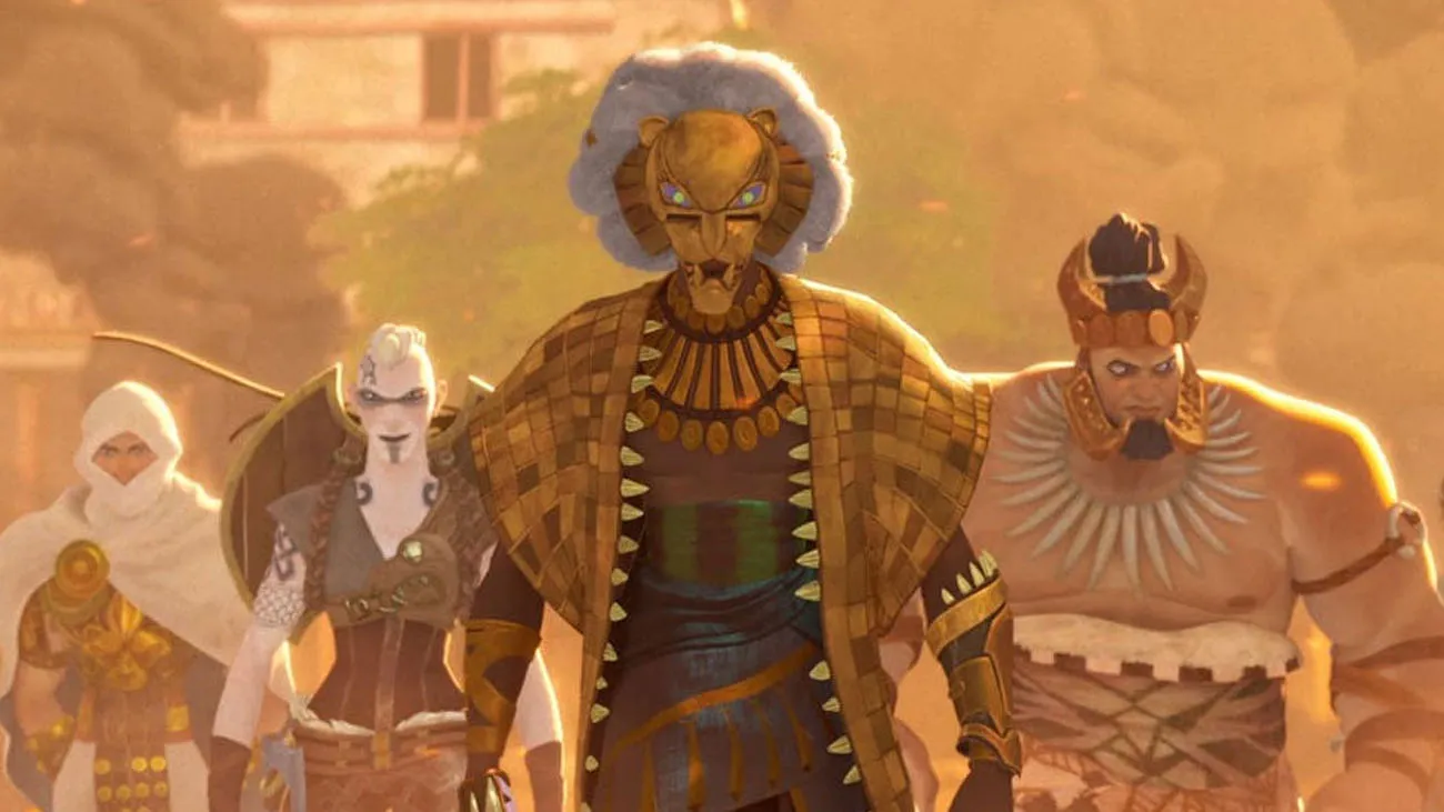 The cast of Eyes of Wakanda