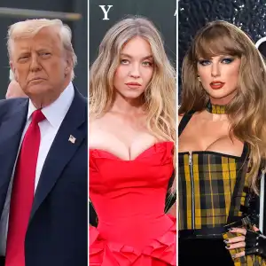 Feature Donald Trump Supports Sydney Sweeney American Eagle Ad Bashes Taylor Swift