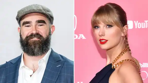 Feature Jason Kelce Is Knee Deep in Taylor Swift Easter Eggs
