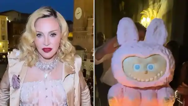 Feature Madonna Stuns in a Corseted Look While Ringing in 67th Birthday in Italy