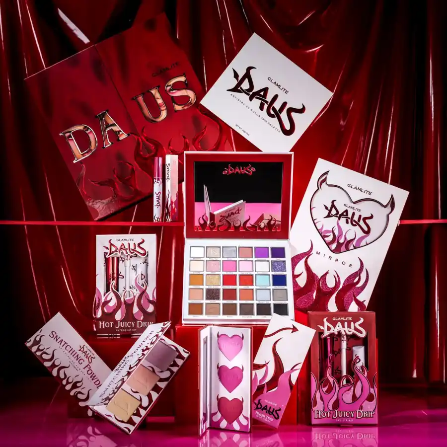 Full Collection PR Box Daus Makeup