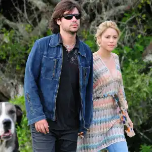 Antonio de la Rúa y Shakira en 2009.