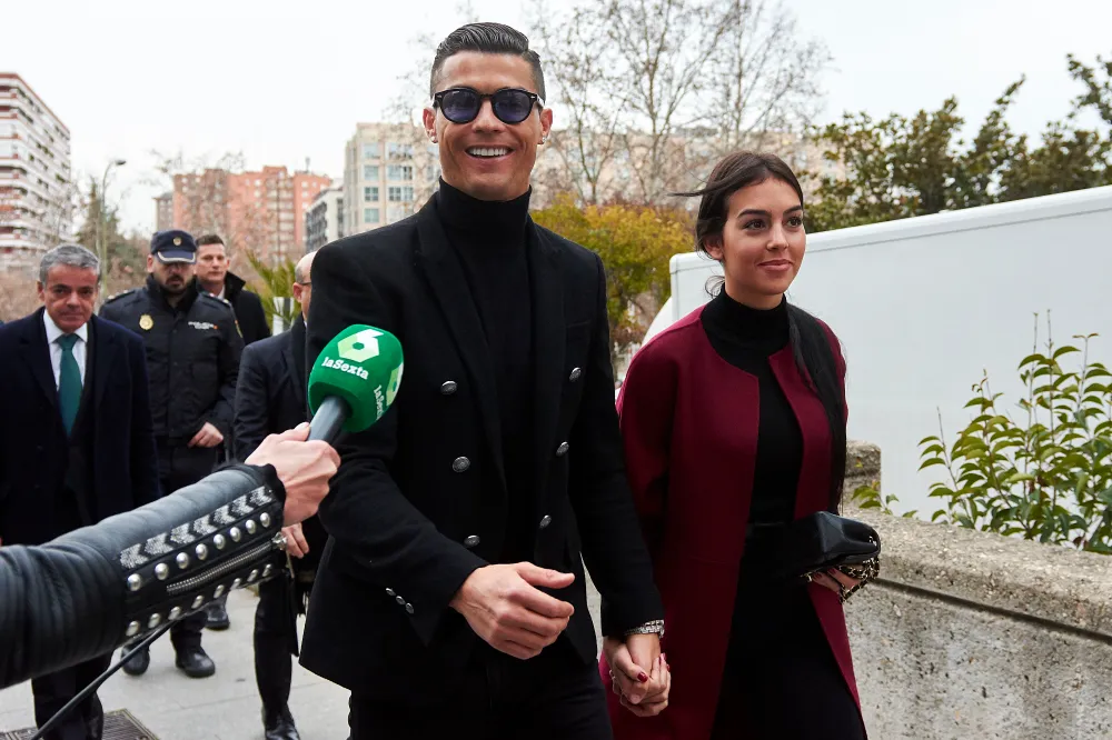 Cristiano Ronaldo y Georgina Rodr&iacute;guez.