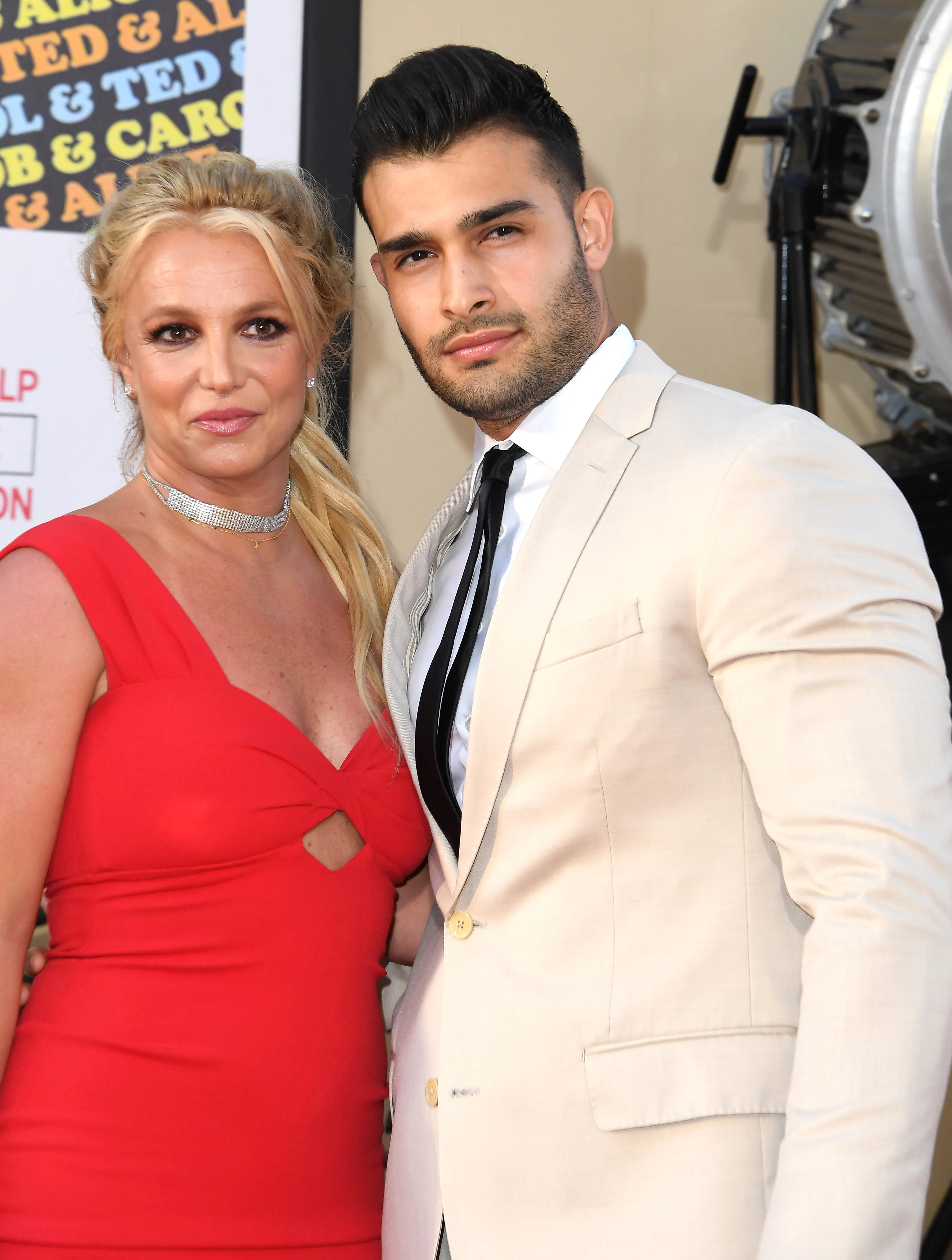 Britney Spears and Sam Asghari
