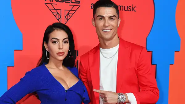 Georgina Rodríguez y Cristiano Ronaldo.