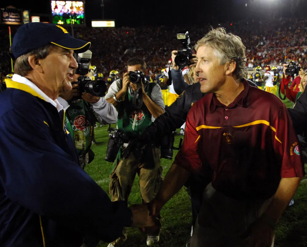 GettyImages-121664436 Lloyd Carr 2007