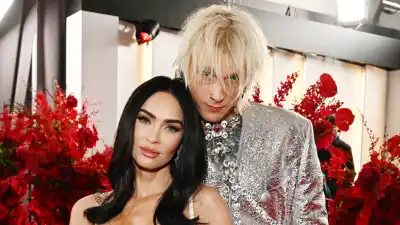 Megan Fox and Machine Gun Kelly attend the 2023 Grammy Awards.