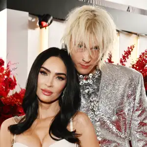 Megan Fox and Machine Gun Kelly attend the 2023 Grammy Awards.