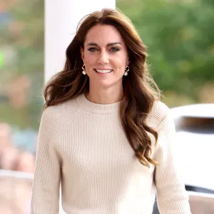 Catherine, Princess of visits Nottingham Trent University to learn about their mental health support system on October 11, 2023 in Nottingham, England. The Prince and Princess of Wales are carrying out engagements across the UK to mark World Mental Health Day and to highlight the importance of mental wellbeing, particularly in young people.