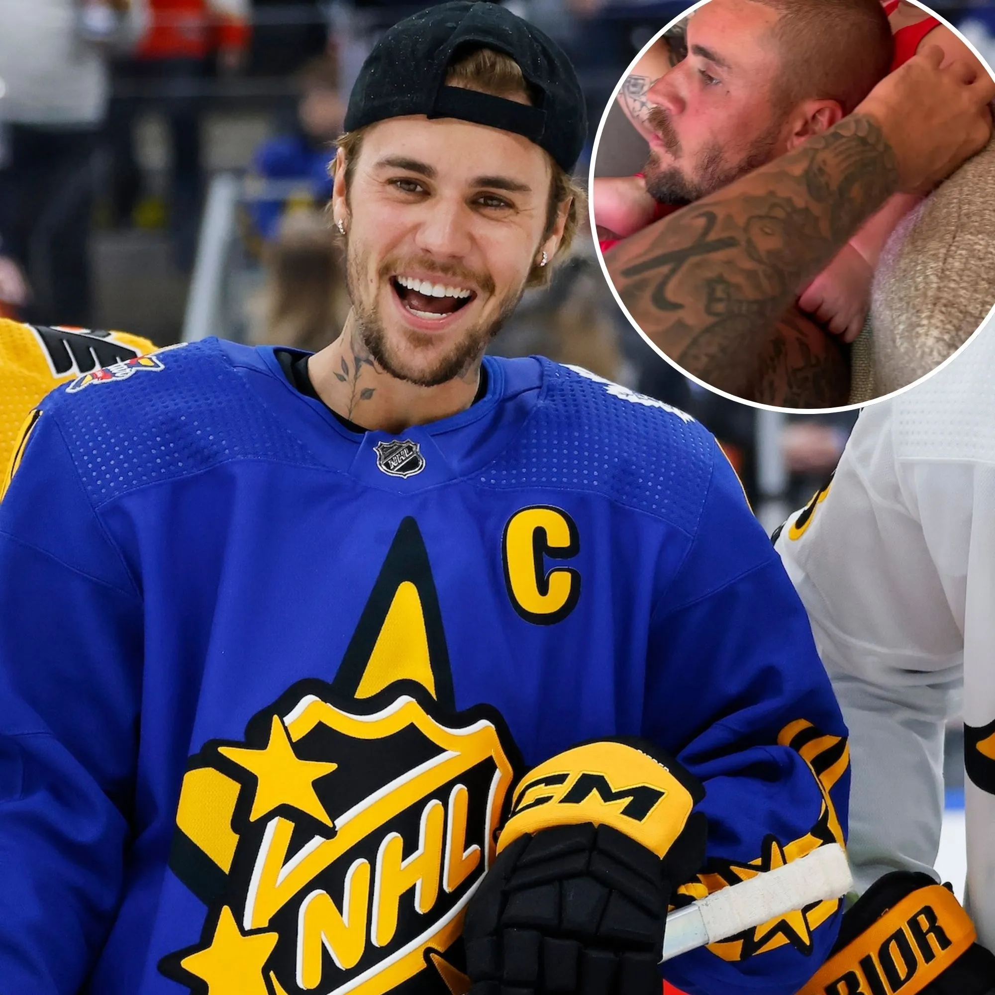 Justin Bieber Shares Adorable Pics With Baby Jack on His Shoulders