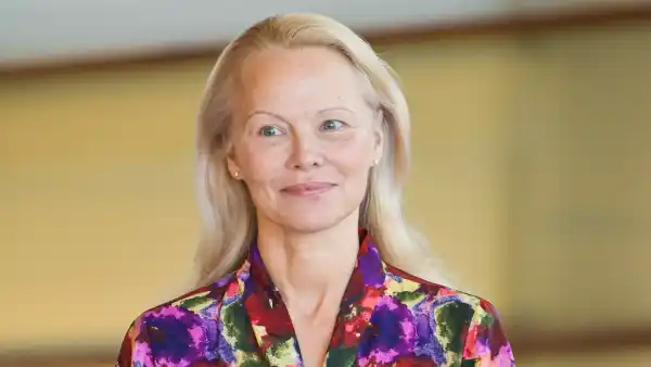 GettyImages-2174842194 Pamela Anderson's Makeup-Free Photos Since She Started Going Natural