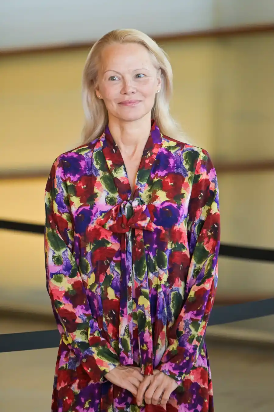 GettyImages-2174842194 Pamela Anderson's Makeup-Free Photos Since She Started Going Natural